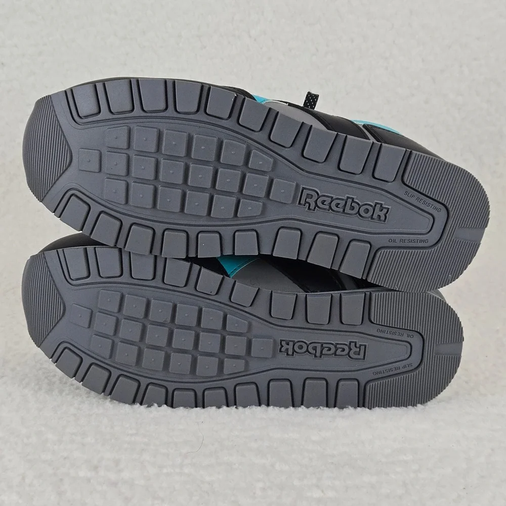 Reebok Harman Womens RB982 Composite Toe Work Sneaker 9W Grey Teal EH SR 9